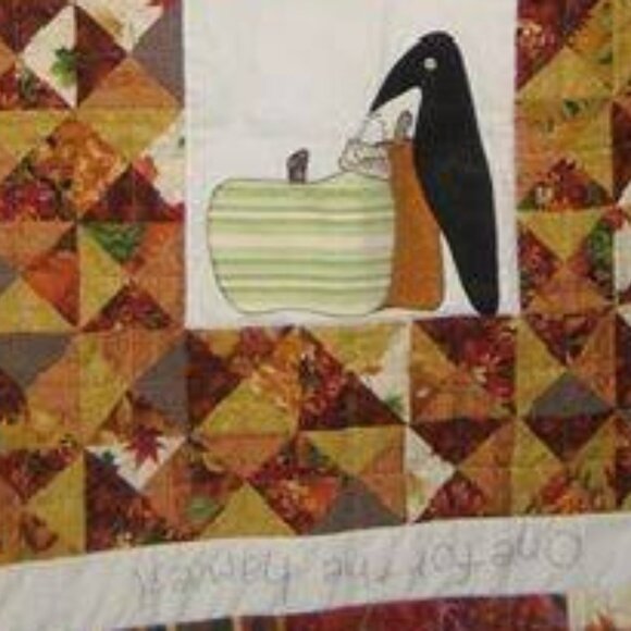 Hand Made, New Fall Quilt - Picture 2 of 3